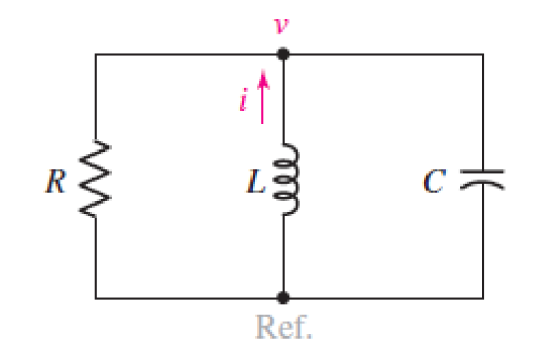 Chapter 9, Problem 33E, Analyze the circuit described in Exercise 31 to find v(t), t  0, if R is equal to (a) 2 k; (b) 2 . 