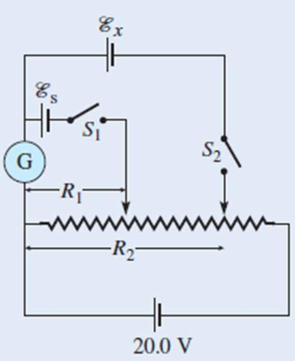 Chapter 18, Problem 131P, Problems 131 and 132. A potentiometer is a resistor with a sliding contact. It can be used to 