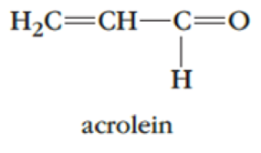 Chapter 6, Problem 40QRT, Acrolein is the starting material for certain plastics. (a) Which bonds in the molecule are polar 