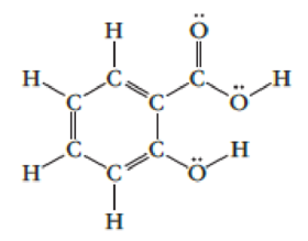 Chapter 6, Problem 93QRT, Aspirin is made from salicylic acid, which has this Lewis structure: (a) Which is the longest 