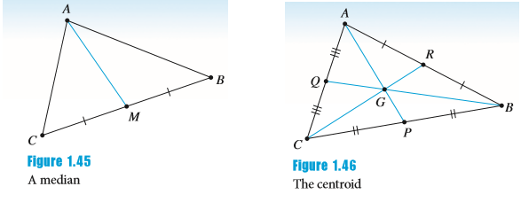 A Median Of A Triangle Is A Line Segment From A Vertex To The Midpoint Of The Opposite Side 8906