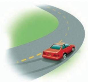 Chapter 1.10, Problem 44E, Skidding in a Curve A car is traveling on a curve that forms a circular arc. The force F needed to 