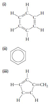 Chapter 7, Problem 40AP, Consider the following proposed structures for benzene, each of which is consistent with the 