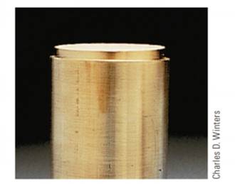 Chapter 2, Problem 30E, The freshly polished brass cylinder in the picture below is a mixture of copper and zinc. Is the 