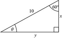 Chapter 8.5, Problem 4E, In Exercises 18, use trigonometric ratios to find the unknown sides and angles in each right 