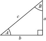 Chapter 8.5, Problem 9E, In Exercises 926. use the given information to draw a right triangle labeled like the one shown in , example  1