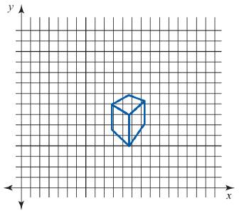 Chapter 8.6, Problem 4E, In Exercise 1-4, answer the following questions. a. Is the box drawn in one-point perspective or 