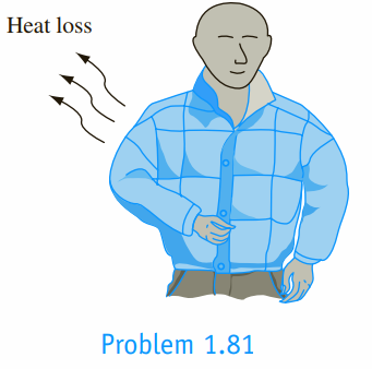 Chapter 1, Problem 1.81P, A person wearing a heavy parka is standing in a cold wind. Describe the modes of heat transfer 