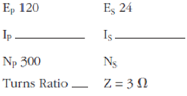 Chapter 4, Problem 1P, Refer to Figure 4-79 to answer the following questions. Find all the missing values.


Figure 4-79 , example  1