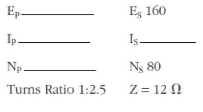 Chapter 4, Problem 3P, Refer to Figure 4-79 to answer the following questions. Find all the missing values. Figure 4-79 , example  1