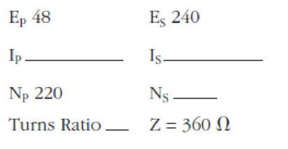 Chapter 4, Problem 4P, Refer to Figure 4-79 to answer the following questions. Find all the missing values.


Figure 4-79 , example  1