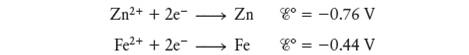 Chapter 11, Problem 54E, Consider the galvanic cell based on the followinghalf-reactions: a. Determine the overall cell , example  1