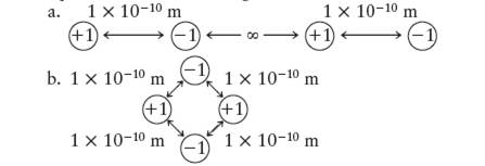 Use Coulomb S Law V Q 1 Q 2 4 P E 0 R 2 31 10 19 J Nm Q 1 Q 2 R To Calculate The