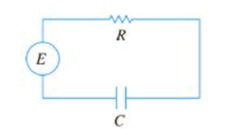 Chapter 1.3, Problem 16E, A series circuit contains a resistor and a capacitor as shown in Figure 1.3.15. Determine a 