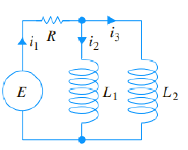 Chapter 7.6, Problem 15E, (a) Show that the system of differential equations for the currents i2(t) and i3(t) in the 