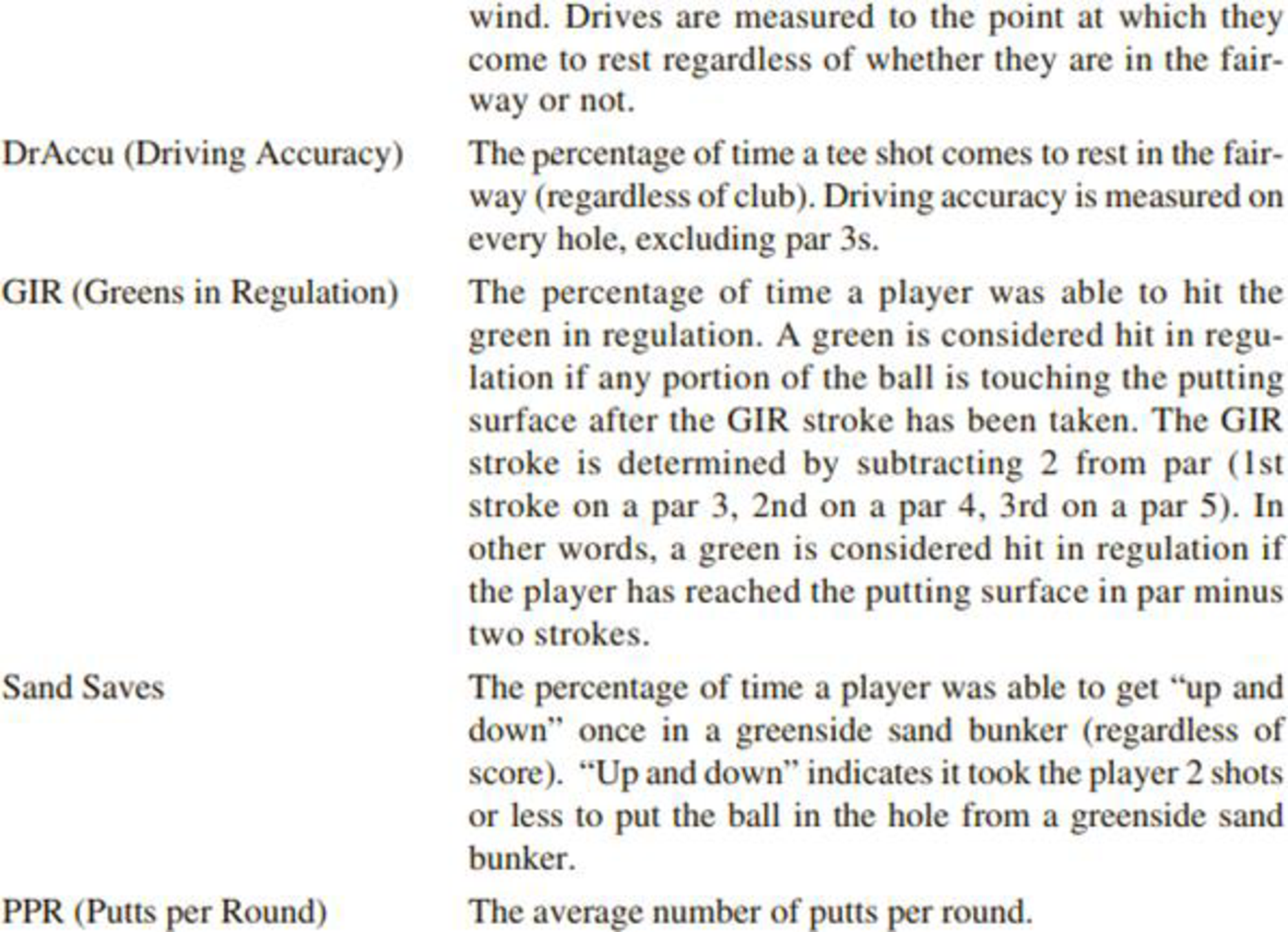 Chapter 16, Problem 1CP, The Ladies Professional Golf Association (LPGA) maintains data on performance for members of the , example  2