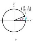 Chapter 4.2, Problem 5E, Evaluating Trigonometric Functions In Exercises 5-8, find the exact values of the six trigonometric 