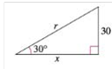 Chapter 4.3, Problem 60E, Finding Side Length of a Triangle In Exercise 59-62, find the exact values of the indicated 