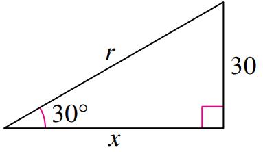 Chapter 1.3, Problem 60E, Finding Side Lengths of a Triangle In Exercises 59-62, find the exact values of the indicated 