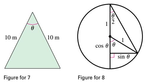 Chapter 2, Problem 7PS, Geometry The length of each of the two equal sides of an isosceles triangle is 10 meters (see 
