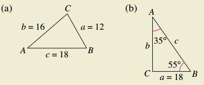 Chapter 3.2, Problem 66E, HOW DO YOU SEE IT? To solve the triangle, would you begin by using the Law of Sines or the Law of 