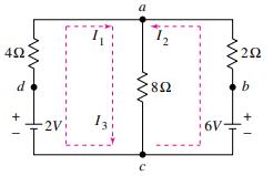 Chapter 7.5, Problem 61E, Circuit Analysis: Consider the circuit shown in the figure. The currents I1, I2, and I3 (in amperes) 