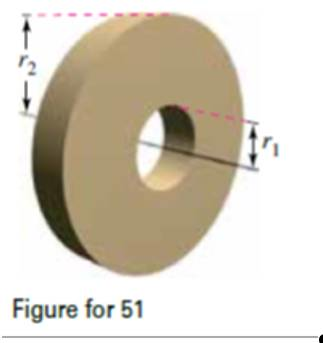 Chapter 13.5, Problem 49E, Moment of Inertia An annular cylinder has an inside radius of r1 and an outside radius of r2 (see 