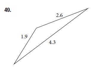 Chapter 10.2, Problem 49SE, For the following exercises, find the area of the triangle. Round to the nearest hundredth 