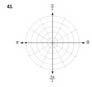 Chapter 10.3, Problem 43SE, For the following exercises, rind the polar coordinates of the point 