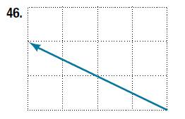 Chapter 10.8, Problem 46SE, For the following exercises, write the vector shown in component form. 