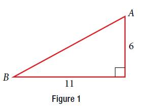 Chapter 7, Problem 24RE, For the following exercises, use Figure 1 to evaluate each trigonometric function. 24. sinA 