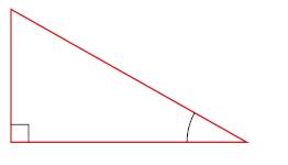 Chapter 7.2, Problem 1SE, For the given right triangle, label the adjacent side, opposite side, and hypotenuse for the 