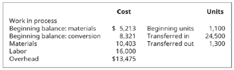 Chapter 5, Problem 11PB, Production information shows these costs and units for the smoothing department in August. What is 