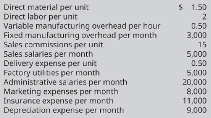 Chapter 7, Problem 3PA, Echo Amplifiers prepared the following sales budget for the first quarter of 2018: It also has this , example  2